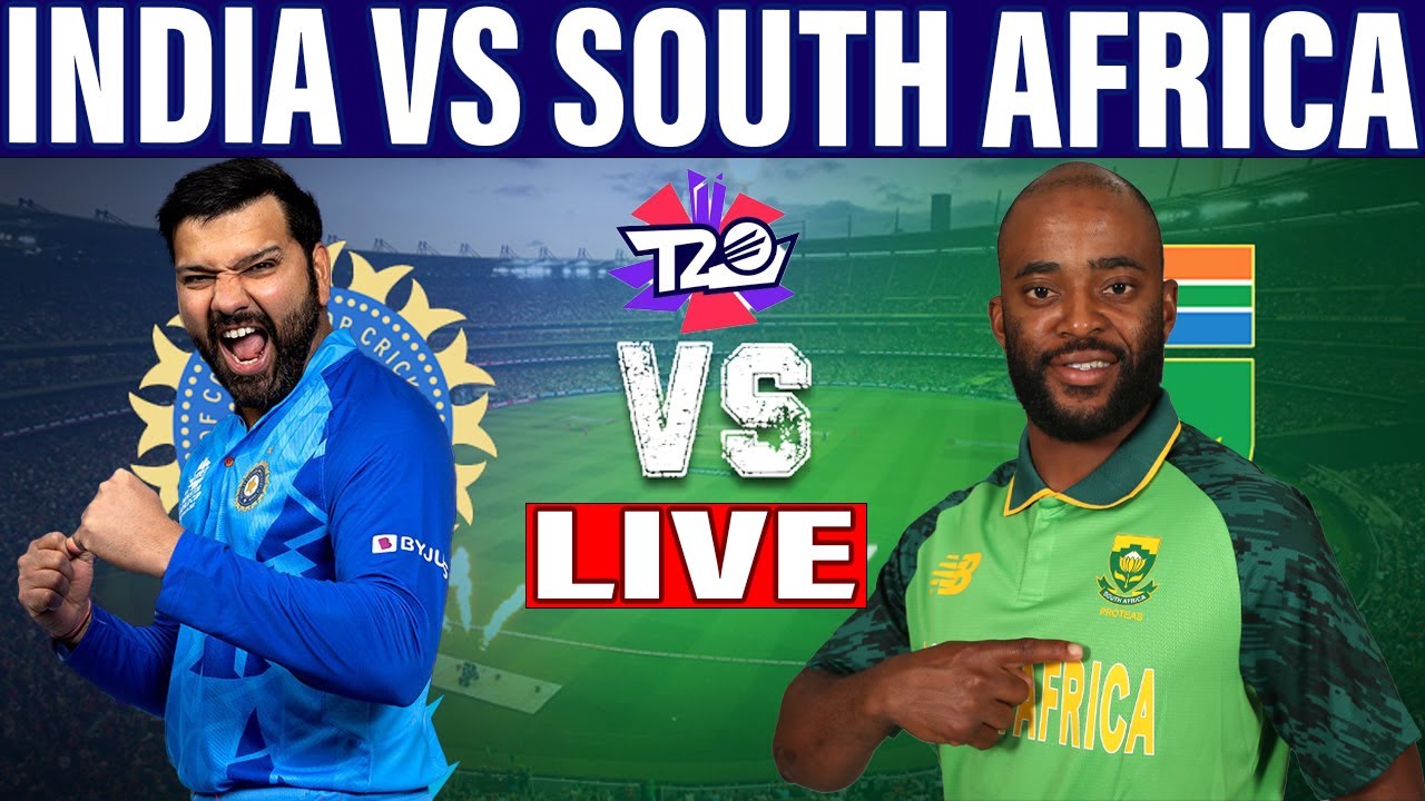 India vs South Africa Live Match T20 World Cup