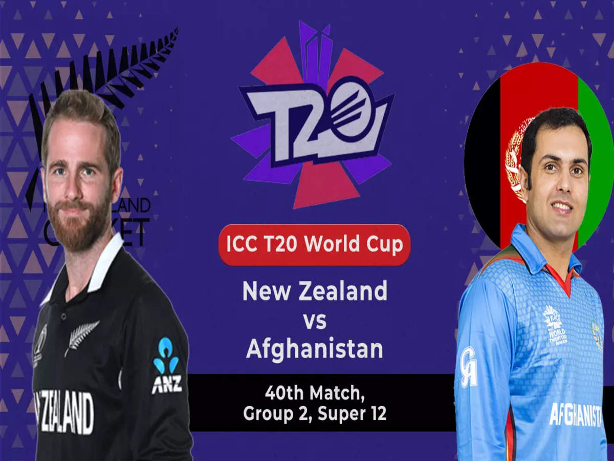 New Zealand vs Afghanistan Live Match T20 World Cup