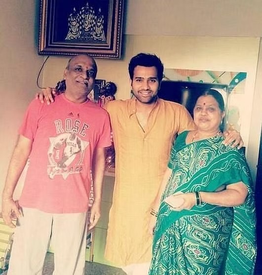 Rohit Sharma Mother Father