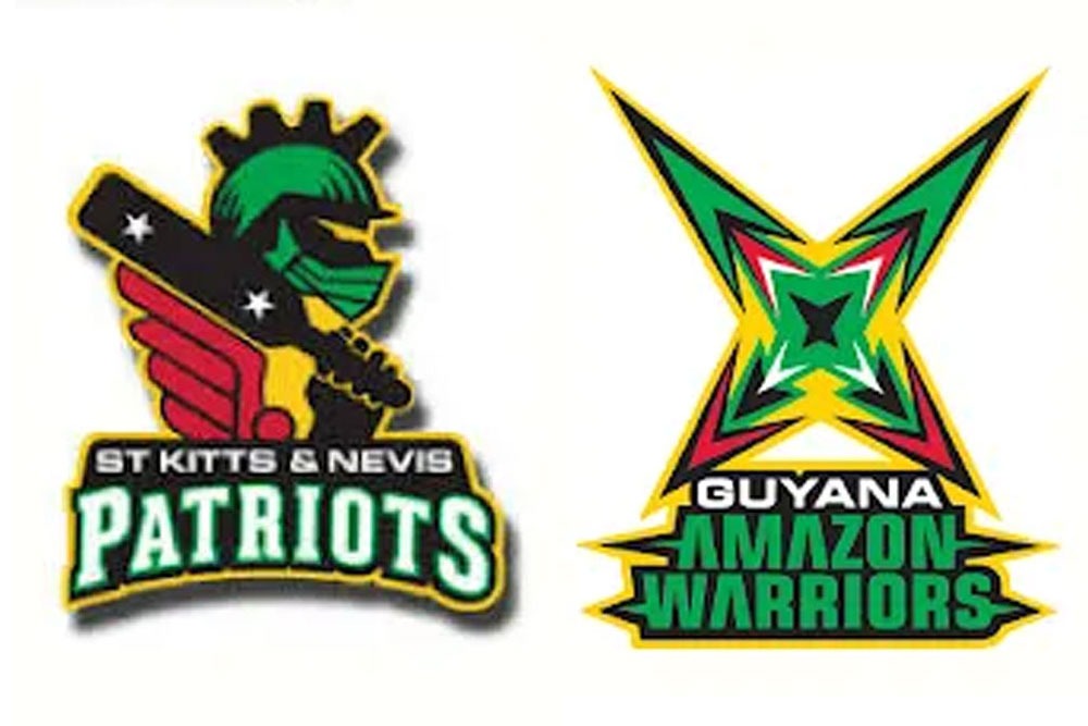 St Kitts & Nevis Patriots vs Guyana Amazon Warriors