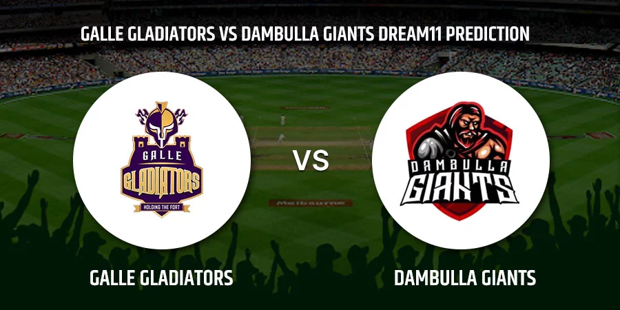 Dambulla Giants vs Galle Gladiators 2023