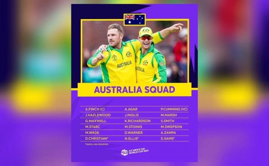 Australia Squad For T20 World Cup 2024