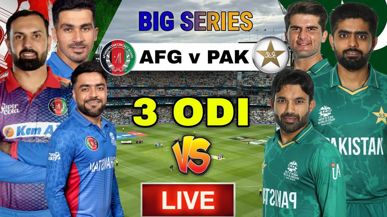 Pakistan Vs Afghanistan ODI Series 2023 In Sri Lanka, Schedule, Squad