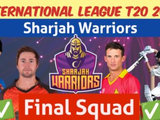 Sharjah Warriors Squad 2024, Players List, Captain Owner| Everything You Need To Know Sharjah Warriors